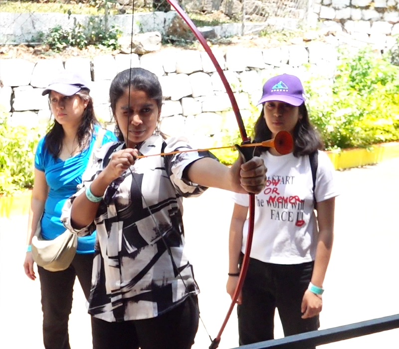 Archery in Yercaud skypark