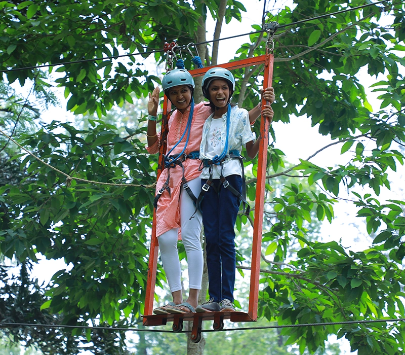 Sky Surfing in Yercaud Skypark