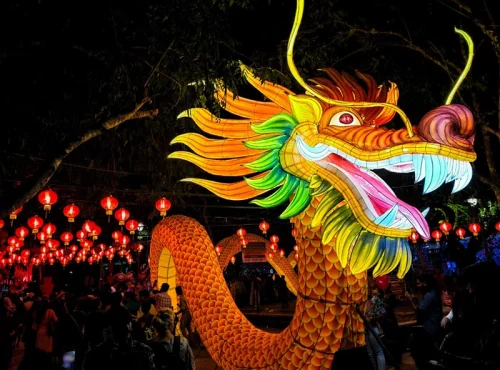 Dragon & Lanterns